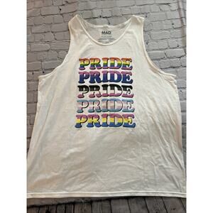 Mad Engine Pride Tank Top - Unisex / Mens 2XL New